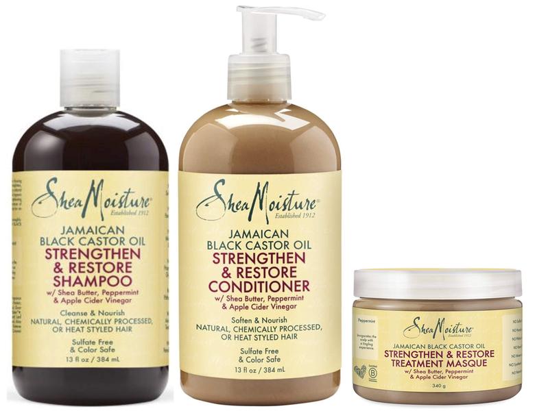 Shea Moisture Jamaican Black Castor Oil Strengthen, Grow And Restore