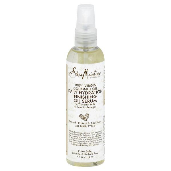 Shea Moisture 100% Virgin Coconut Oil Daily Hydration Finishing Oil Serum Shea Moisture 100% Virgin Coconut Oil Daily Hydration Finishing Oil Serum